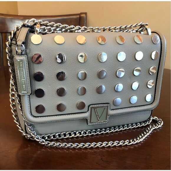 VICTORIA'S SECRET - "Victoria" Med. Convertible Shoulder/Crossbody/Faux Leather - Picture 2 of 16